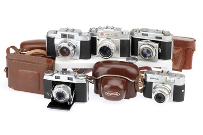 Lot 230 - Five Agfa and Voigtlander 35mm Cameras