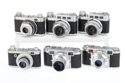 Lot 232 - Diax and Leidolf 35mm Cameras