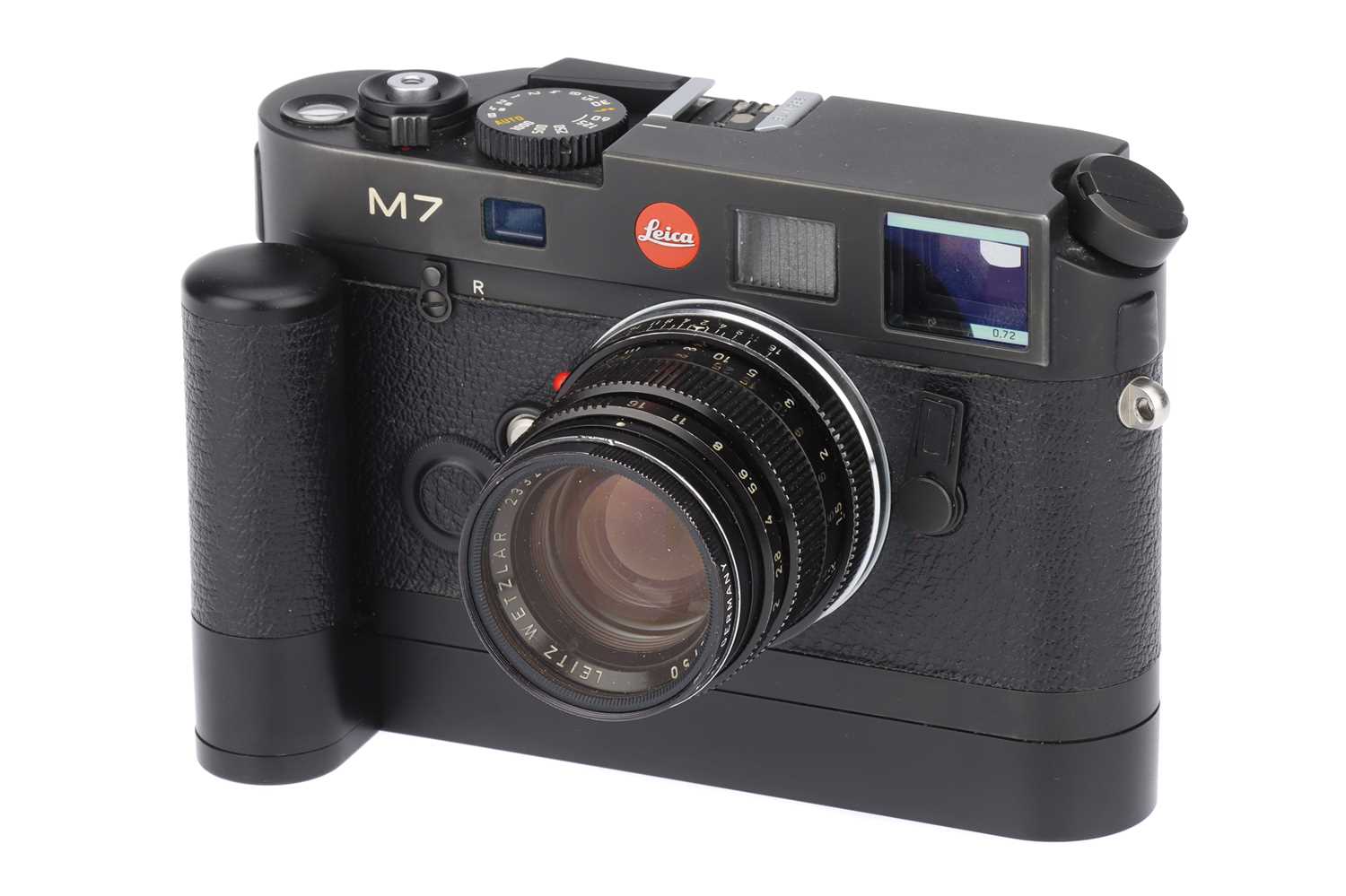 Lot 42 - A Leica M7 0.72 Rangefinder Camera Outfit