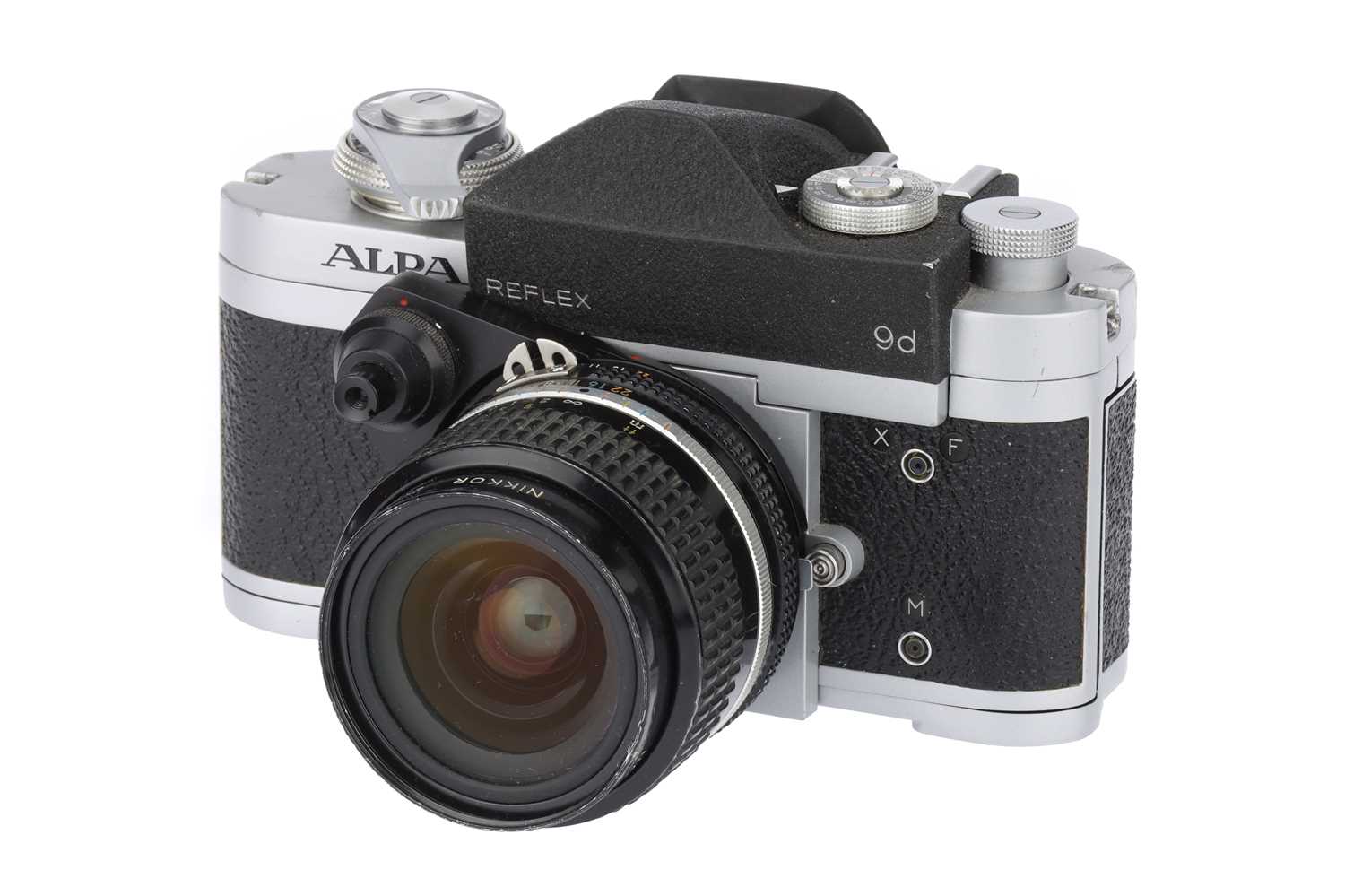 Camera 9d Lot 162 - A Pignons Alpa 9d SLR Camera,