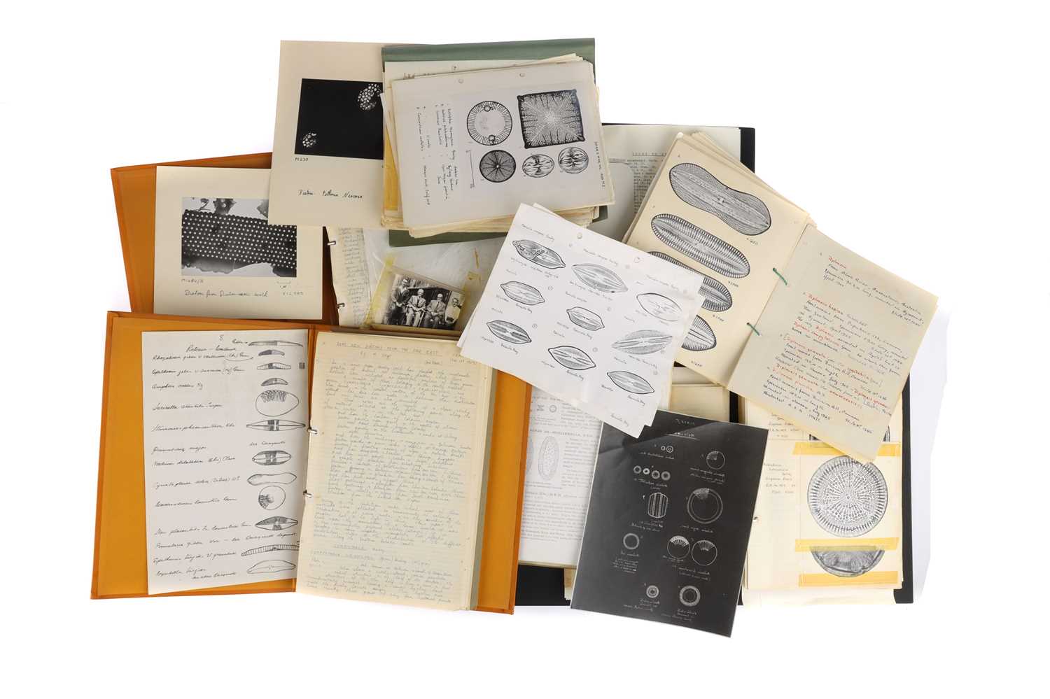 Lot 798 - A Large Collection Of Diatom Research Documents & Books