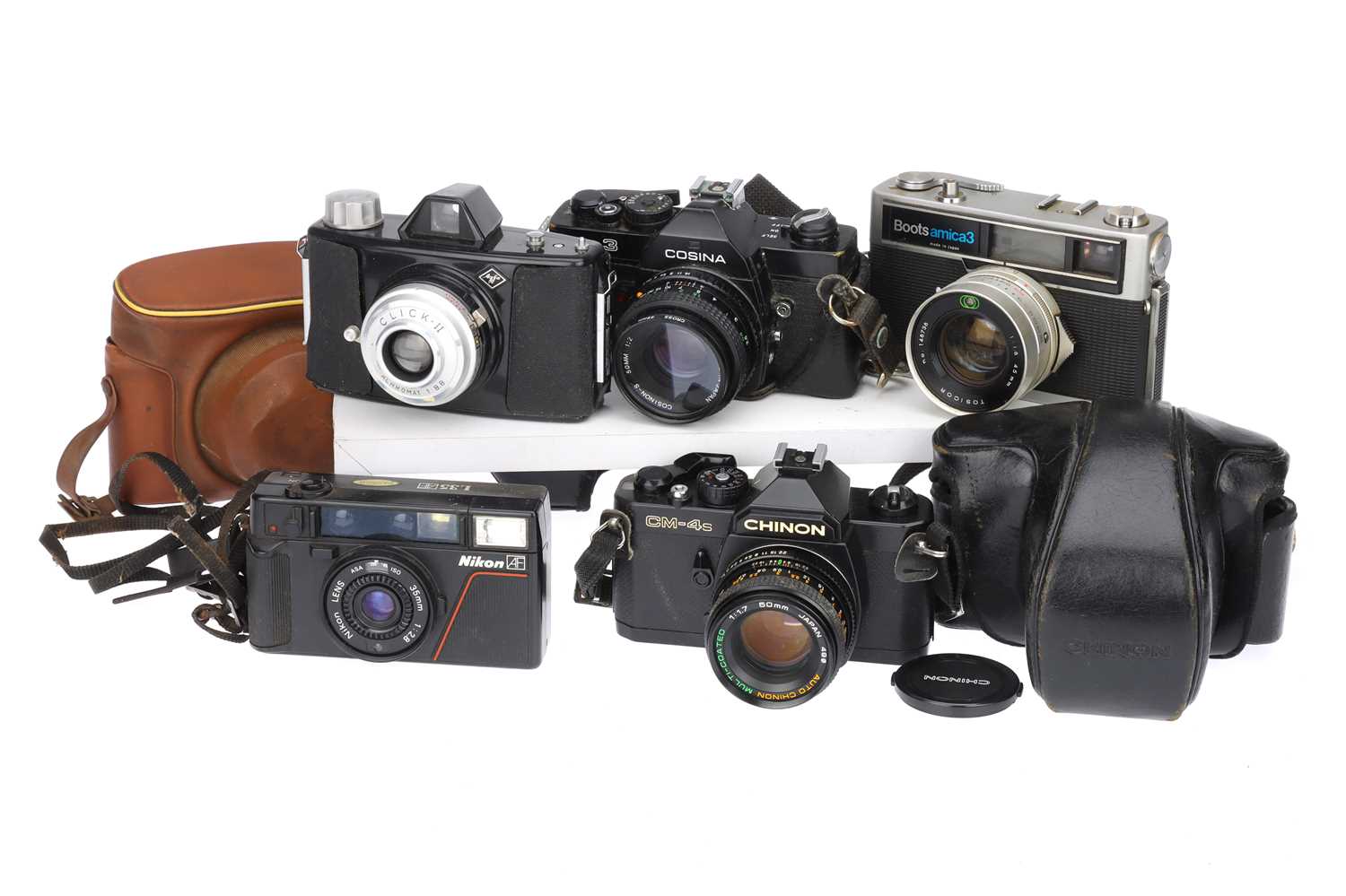 Lot 456 - A Small Group of Mixed Cameras