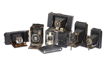 Lot 457 - A Selection of Early 20th Century Kodak Cameras