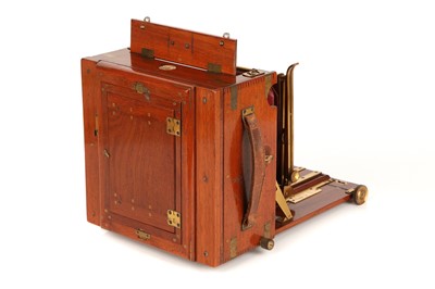 Lot 1330 - A J. Lizars 'Challenge' Half Plate Tropical Hand & Stand Camera