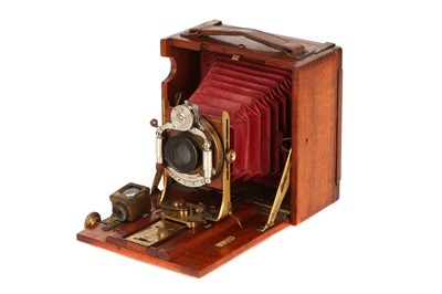 Lot 1332 - A J. Lizars 'Challenge' Model E Tropical 3¼×4¼''Hand & Stand Camera