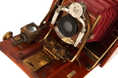 Lot 1332 - A J. Lizars 'Challenge' Model E Tropical 3¼×4¼''Hand & Stand Camera