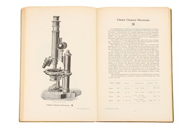 Lot 417 - Microscopy & Chemistry - Manipulation of the Microscope, Presentation Copy