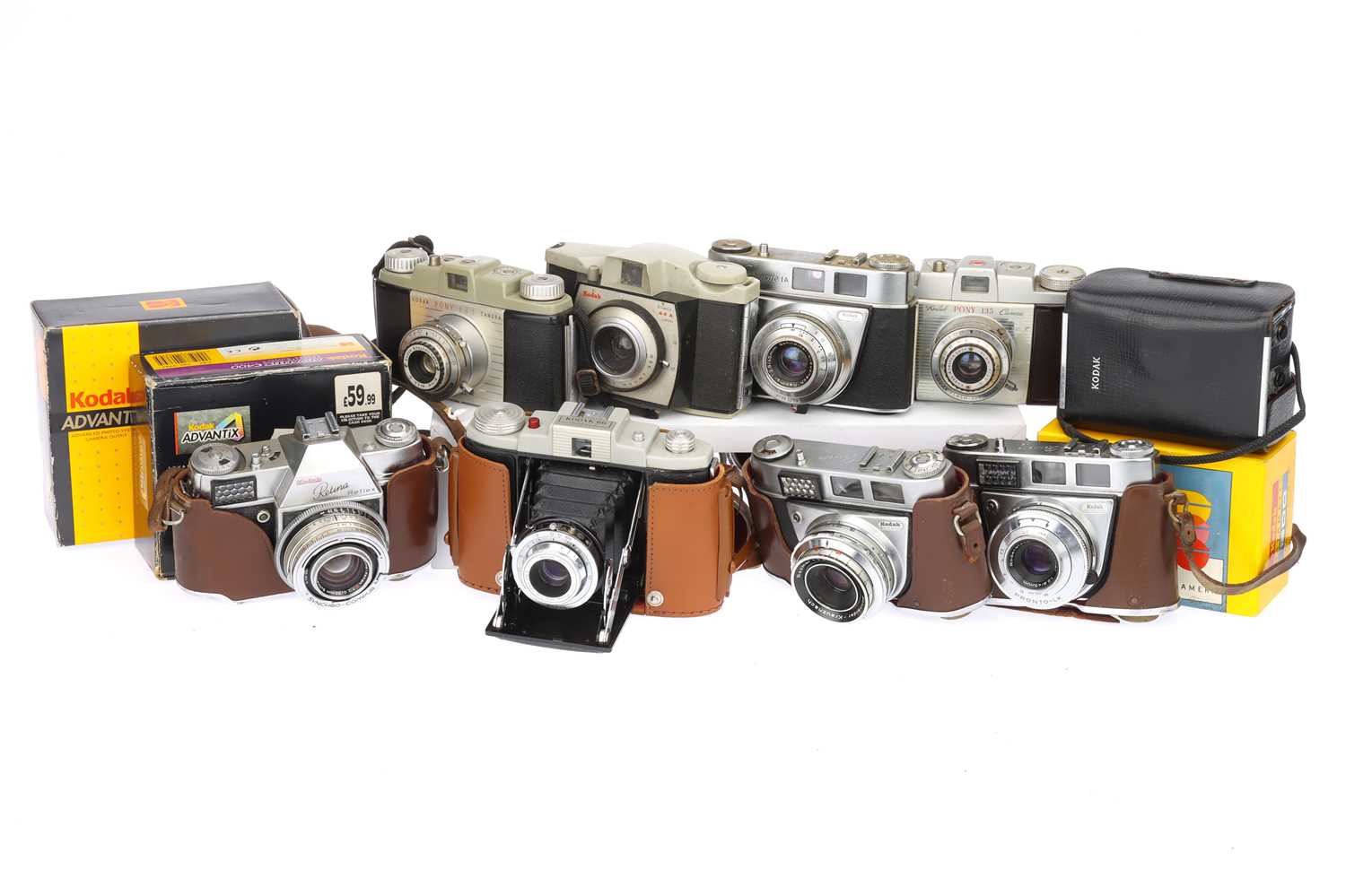 Lot 441 - A Selection of 1950s Kodak Cameras