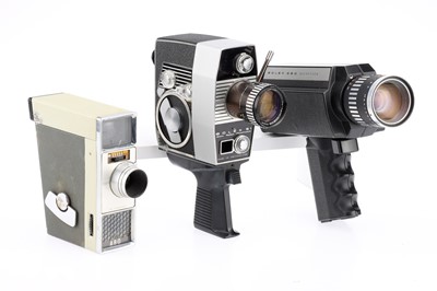 Lot 446 - Bolex and Meopta Cine Film Movie Cameras