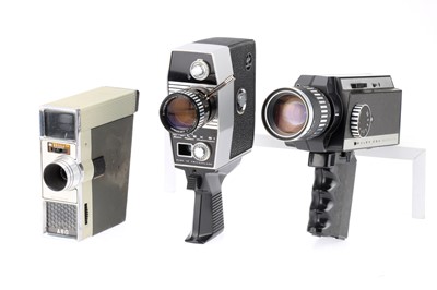Lot 446 - Bolex and Meopta Cine Film Movie Cameras