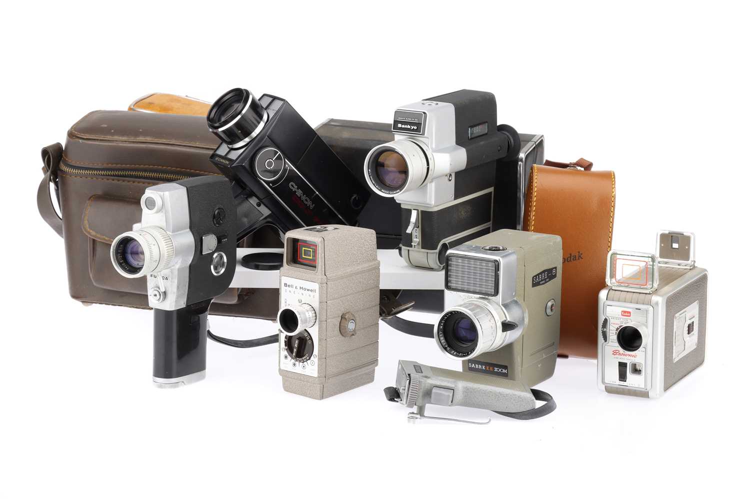 Lot 449 - A Selection of Cine Film Movie Cameras