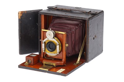 Lot 470 - A Rochester Optical Co. Premo B 4 x 5" Folding Plate Camera