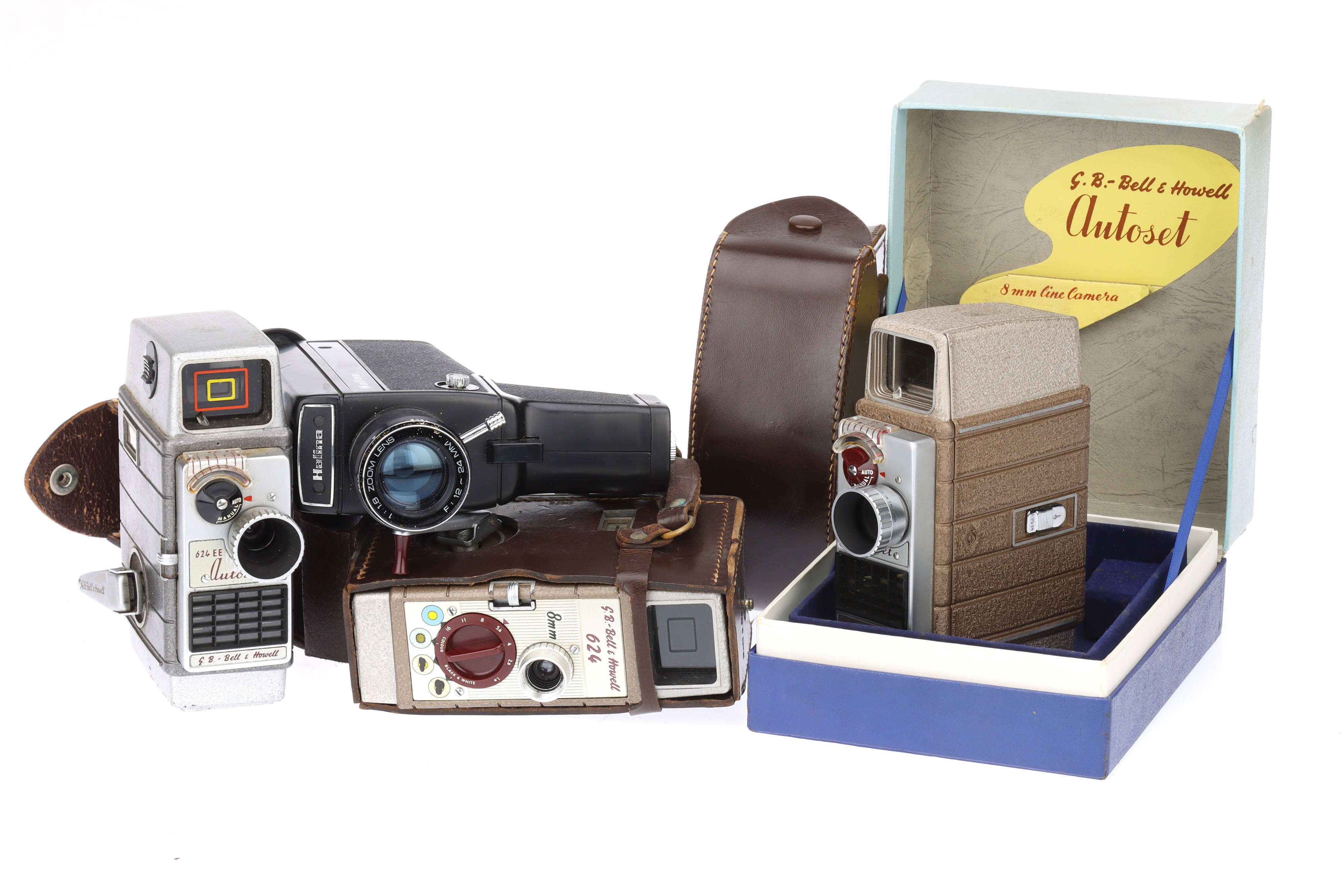 電源○ BELL＆HOWELL 1239 XL 8mmフィルム ビデオカメラ（An