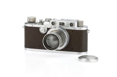 Lot 45 - A Leitz Leica IIIa 35mm Rangefinder Camera