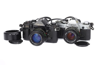 Lot 284 - Two Canon 35mm SLR Cameras