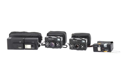 Lot 186 - A Group of Compact Rollei Film Cameras