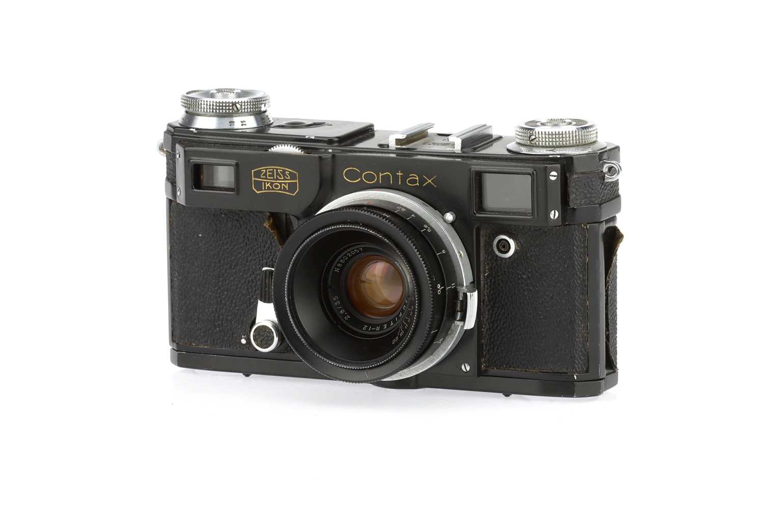 Lot 132 - A Kiev Rangefinder Camera Converted to a Contax II 35mm Rangefinder Camera