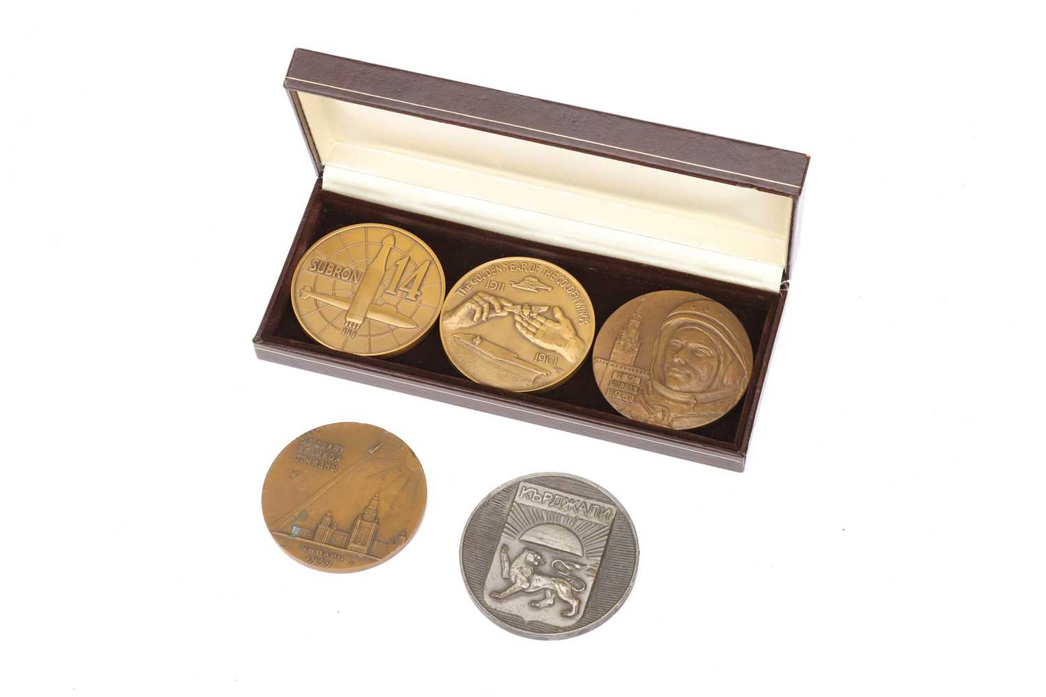 Lot 769 - A Small Group of Commemorative Medallions