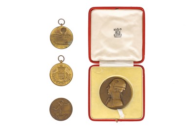 Lot 770 - A Collection of Four Parisienne Medallions