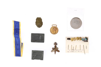 Lot 878 - WWI Cap Badges & Associated Tie-Pins