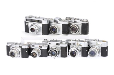 Lot 182 - A Selection of 35mm Cameras