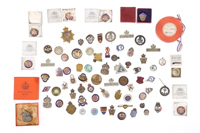 Lot 881 - Collection of Post & Inter War Military Badges and Pendants