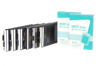 Lot 393 - A Selection of Ten 4x5 DDS Film Holders