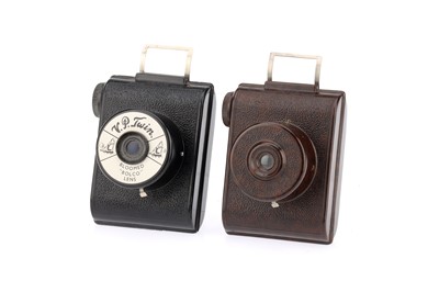 Lot 478 - Two V.P. Twin Bakelite Roll Film Cameras