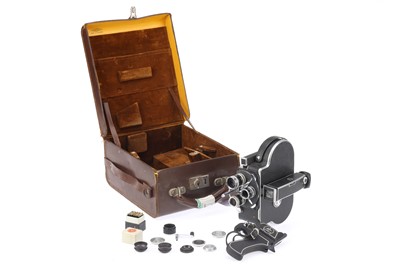 Lot 650 - A Good Paillard Bolex 8mm Standard Cine Camera Outfit