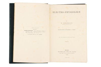Lot 385 - Medicine - Biedermann, Electro-Physiology