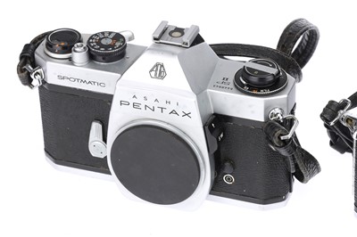 Lot 176 - A Collection of Asahi Pentax SLR Cameras