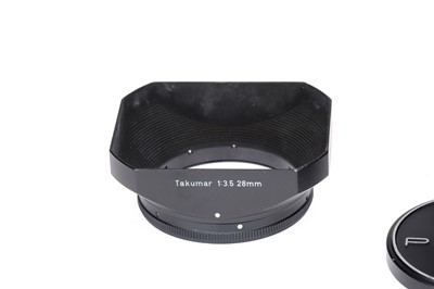 Lot 502 - Four Asahi Pentax Wide Angle M42 Lenses