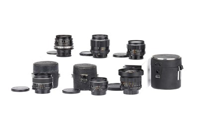 Lot 503 - A Collection of Asahi and Other M42 Wide Angle Lenses