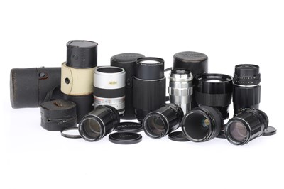 Lot 500 - Various Asahi Pentax and Other Lenses