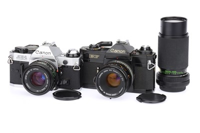 Lot 281 - Two Canon 35mm SLR Cameras