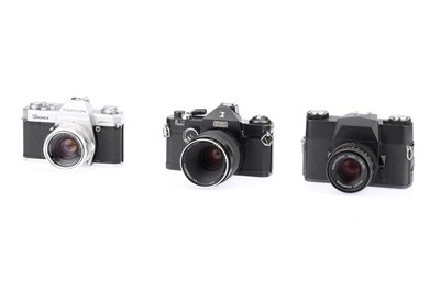 Lot 205 - Three 35mm SLR Cameras