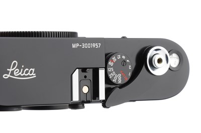 Lot 46 - A Leica MP 0.72 Black Rangefinder Body
