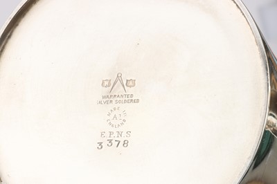 Lot 837 - A Mid-Twentieth Century Four Piece Tea Set