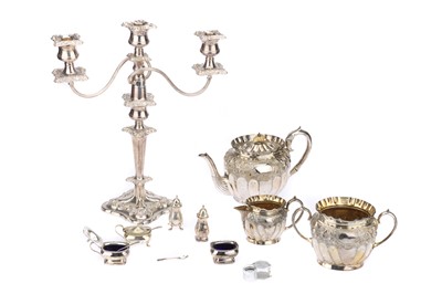 Lot 785 - A Late Victorian EPNS Three Piece Tea Set