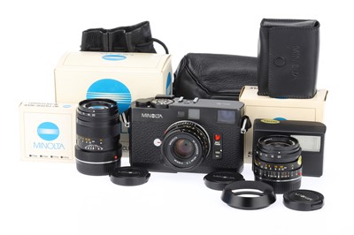 Lot 15 - A Minolta CLE 35mm Rangefinder Camera