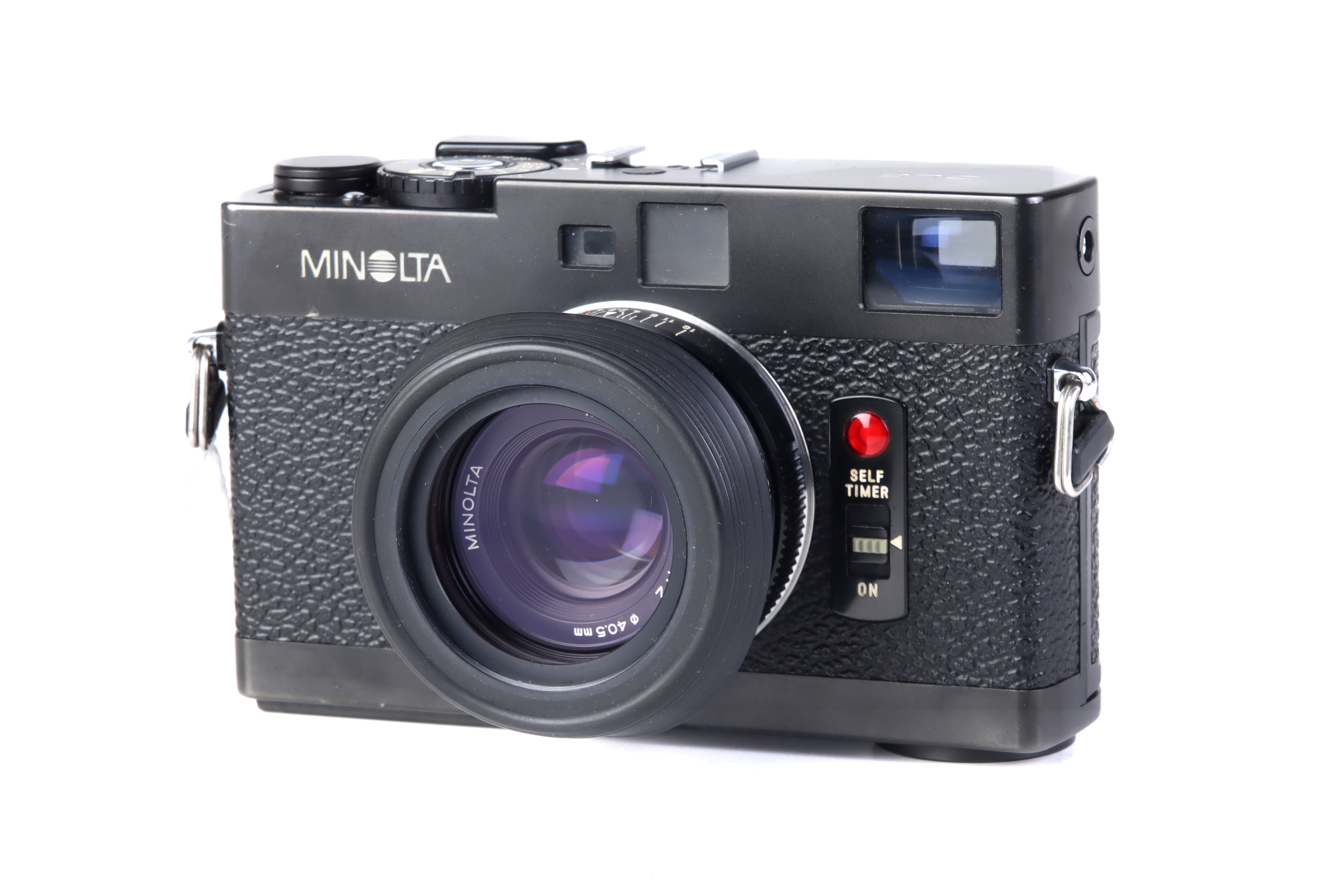 Lot 16 - A Minolta CLE Rangefinder Camera,