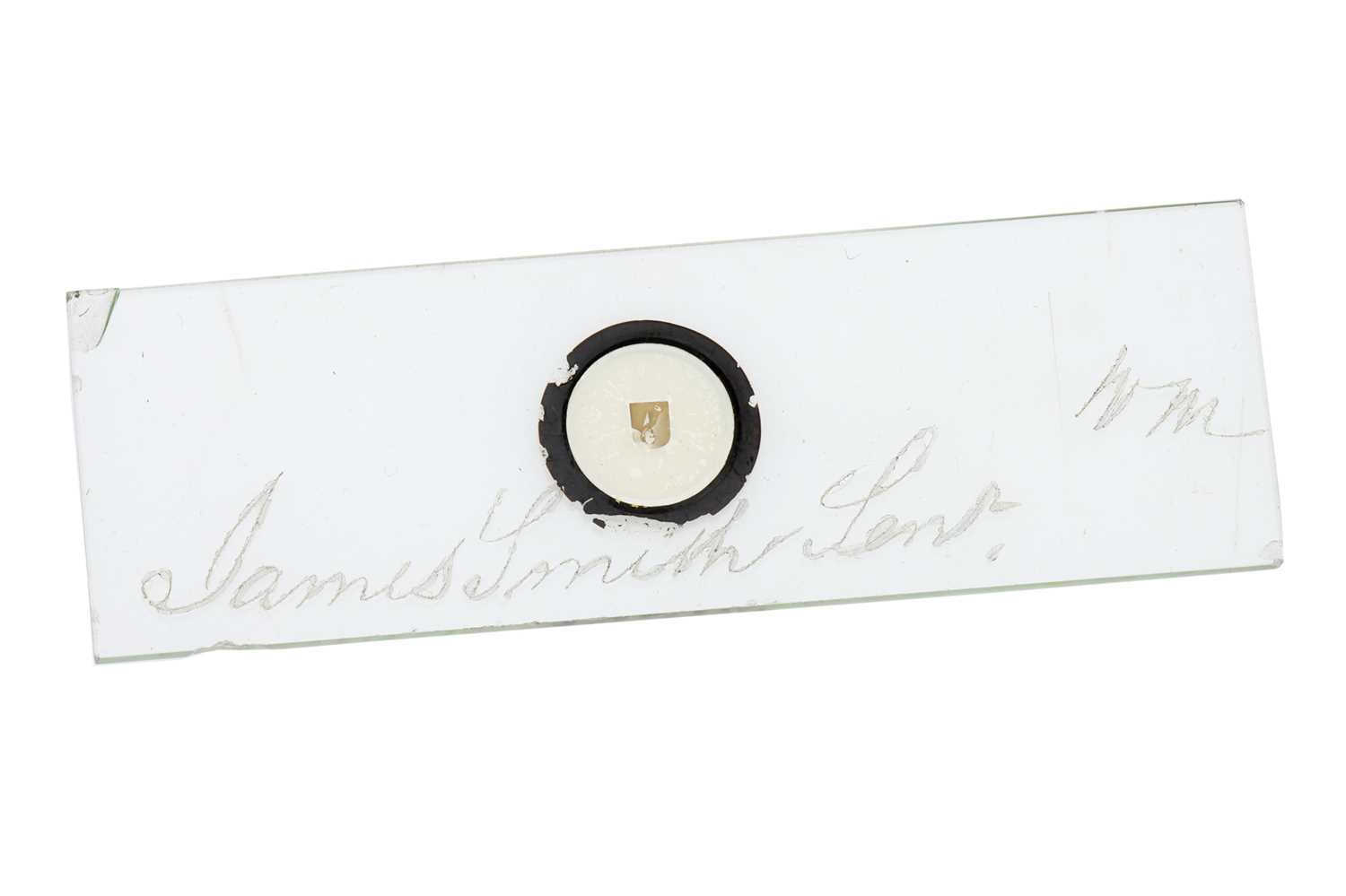 Lot 253 Microphotograph of James Smith by William