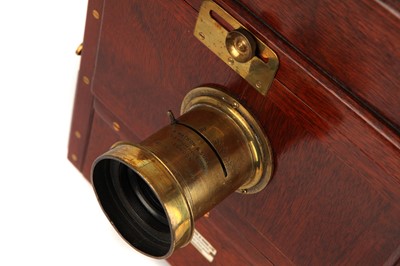 Lot 1354 - A W. Watson & Sons Whole Plate Mahogany Field Camera