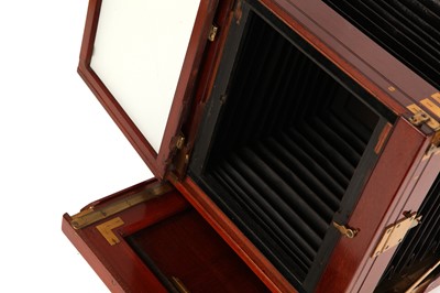 Lot 1354 - A W. Watson & Sons Whole Plate Mahogany Field Camera