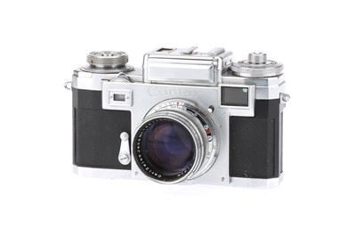 Lot 133 - A Contax III 35mm Rangefinder Camera Outfit