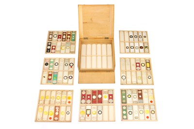 Lot 285 - A Collection of Chemical Microscope Slides