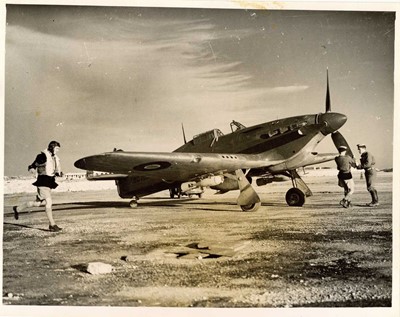 Lot 677 - Vintage WWII Official Press Photographs, The War in and from the Air