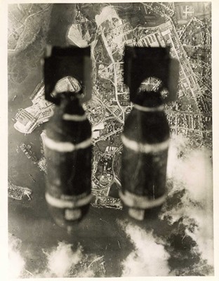 Lot 677 - Vintage WWII Official Press Photographs, The War in and from the Air