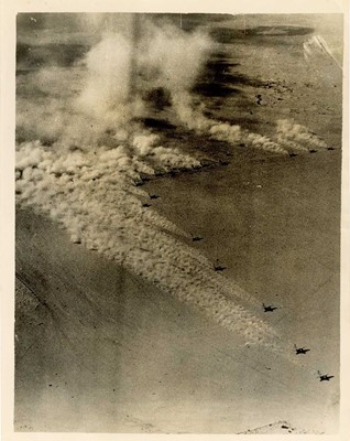 Lot 677 - Vintage WWII Official Press Photographs, The War in and from the Air