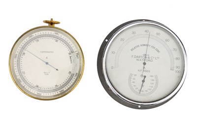 Lot 852 - F. Darton & Co. Ltd. Military Hygrometer Thermometer